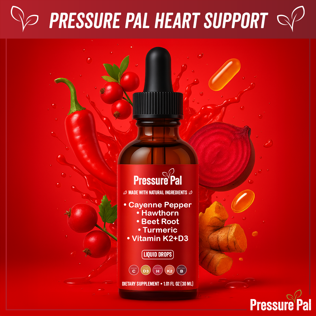 PressurePal™ Cayenne Blood Pressure & Circulation Support Liquid Drops