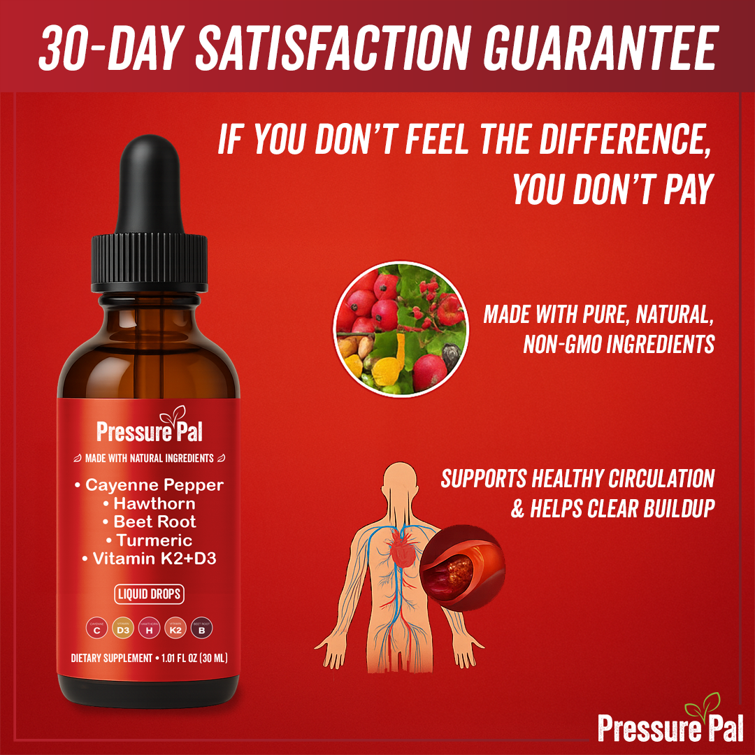 PressurePal™ Cayenne Blood Pressure & Circulation Support Liquid Drops