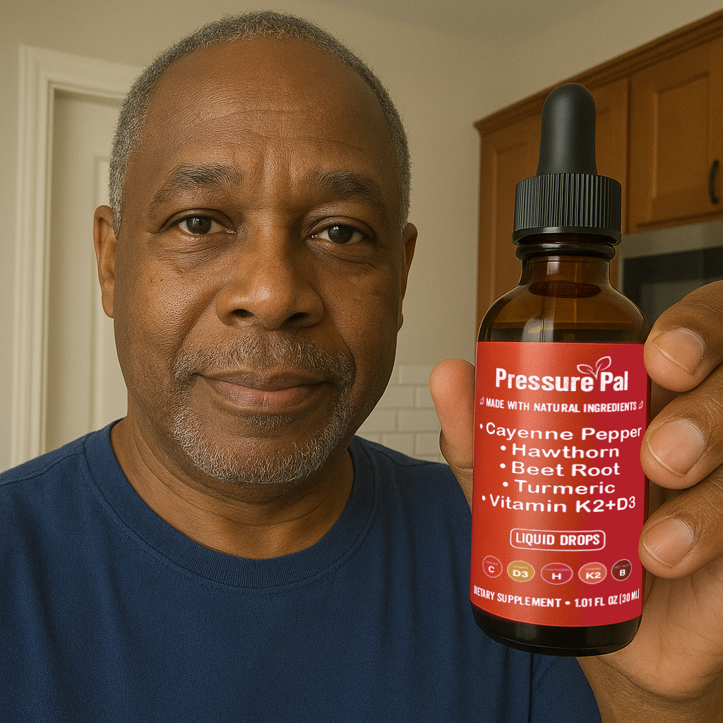 Customer holding product